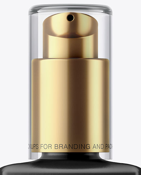 Plastic Cosmetic Bottle Mockup