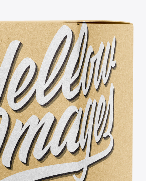 Matte Dropper Bottle w/ Kraft Box Mockup Matte Dropper Bottle w/ Kraft Box Mockup