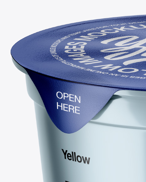 Metallic Plastic Cup Mockup