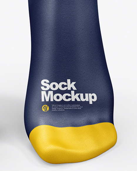 Two Long Socks Mockup