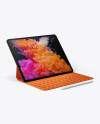 Ipad Pro with Pencil & Keyboard Mockup