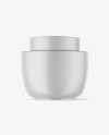 Matte Cosmetic Jar Mockup Matte Cosmetic Jar Mockup