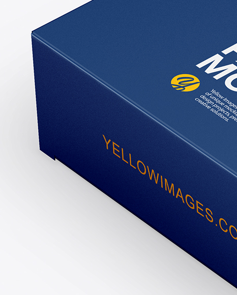 Paper Box Mockup