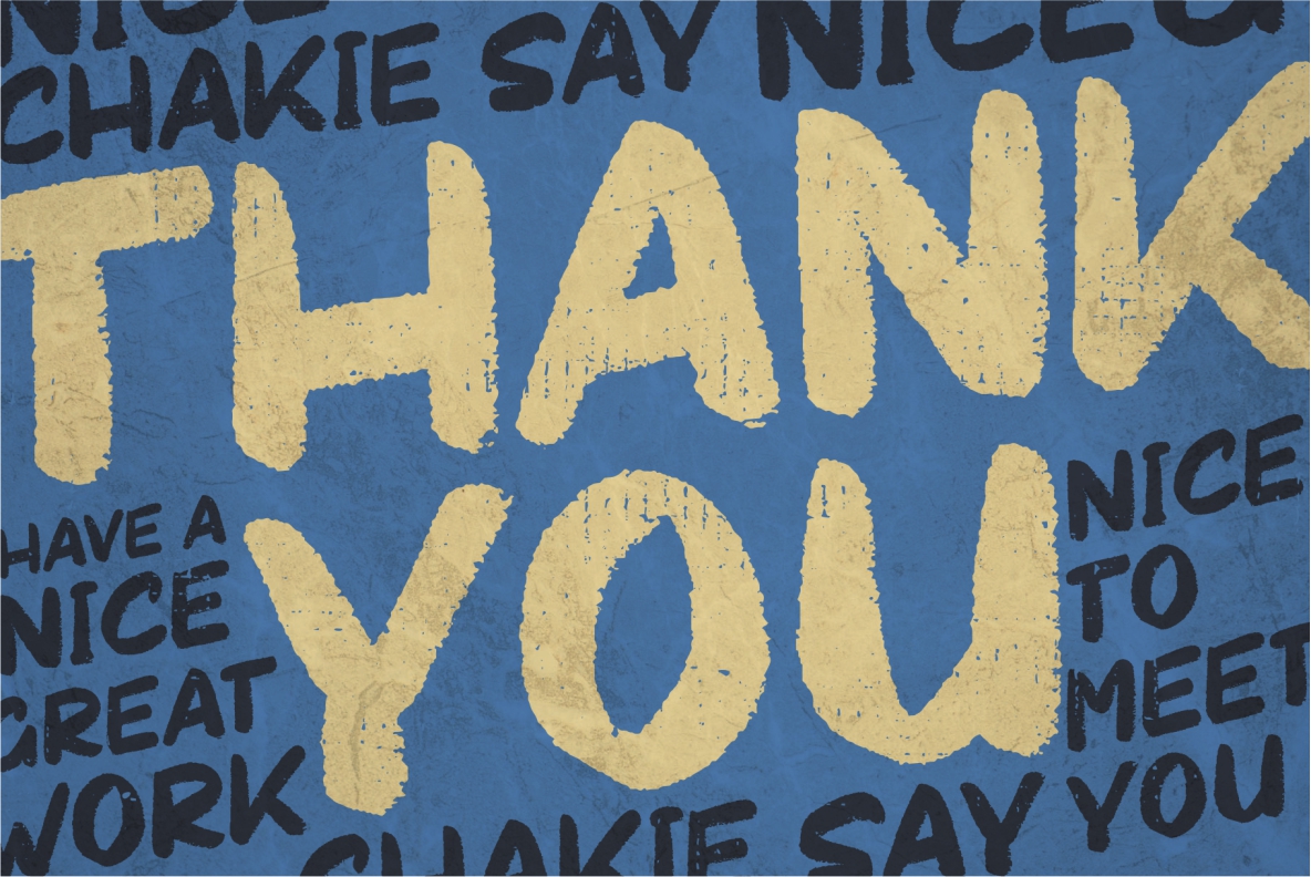 CHAKIE - Retro Brush Fonts CHAKIE - Retro Brush Fonts