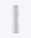 Matte Yogurt Bottle Mockup