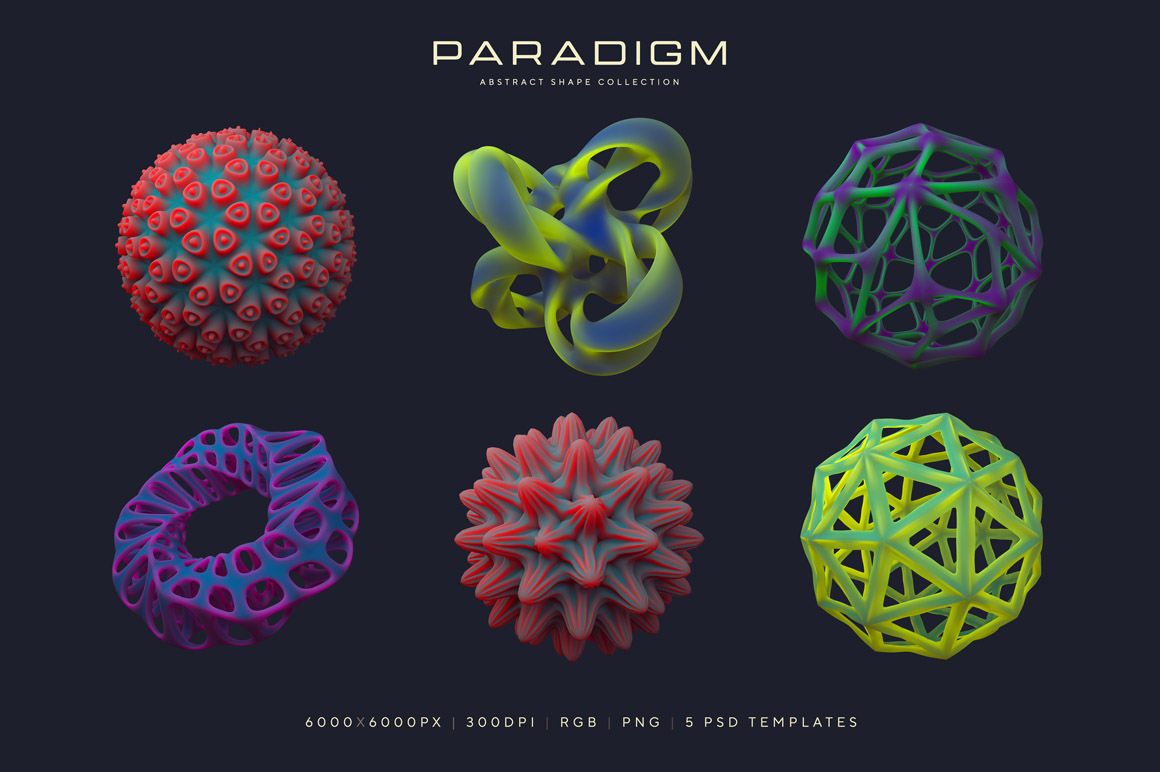 Paradigm Abstract Shapes