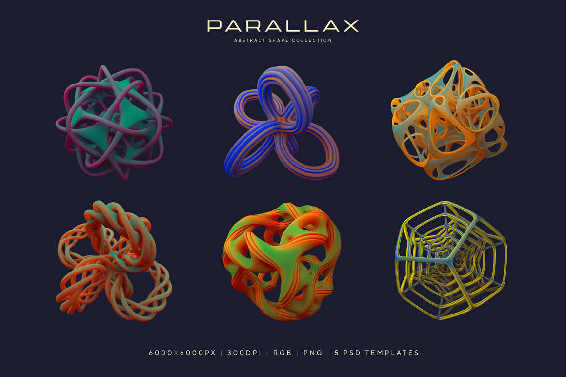 Parallax Abstract Shapes