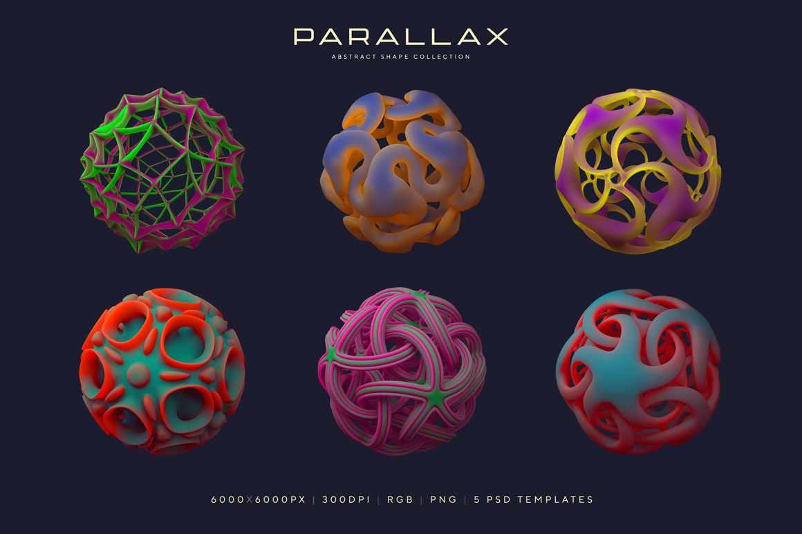 Parallax Abstract Shapes