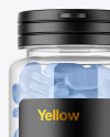 Clear Pills Bottle Mockup