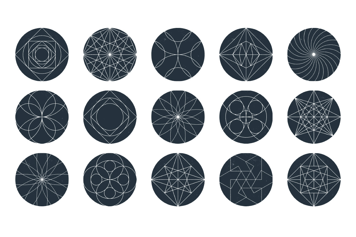 Geometric EPS Vector Shapes