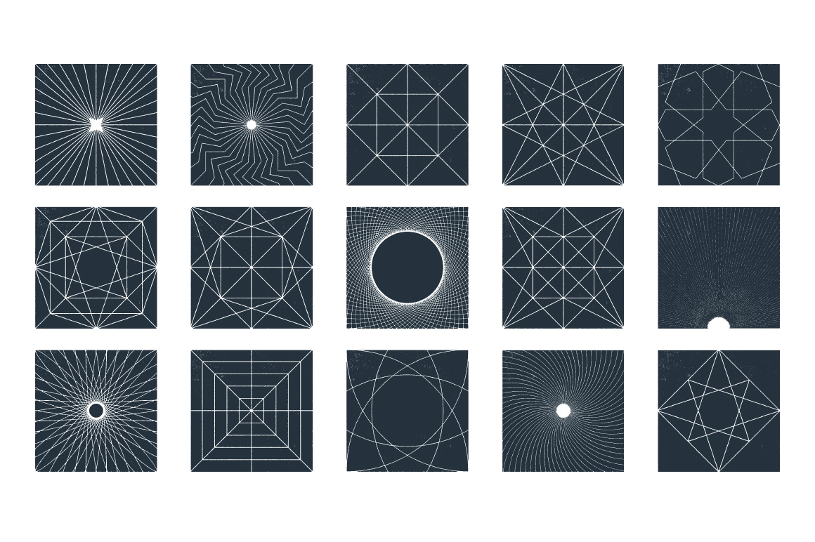 Geometric EPS Vector Shapes