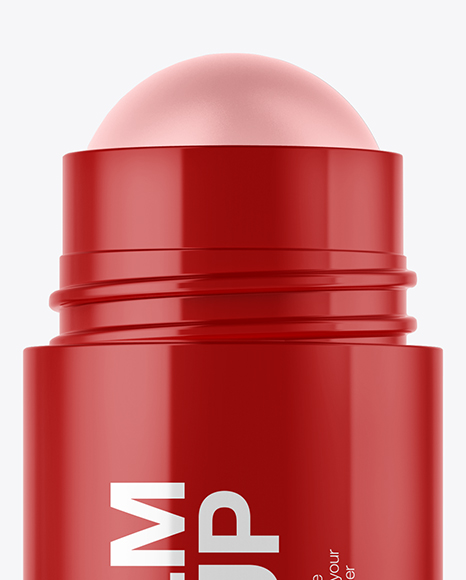 Glossy Lip Balm Mockup