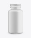 Matte Pills Bottle Mockup