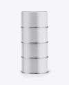Four Cans Mockup