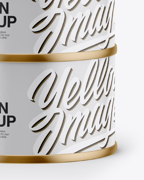 Four Cans Mockup