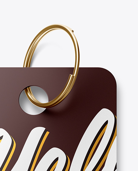Key Tag Mockup