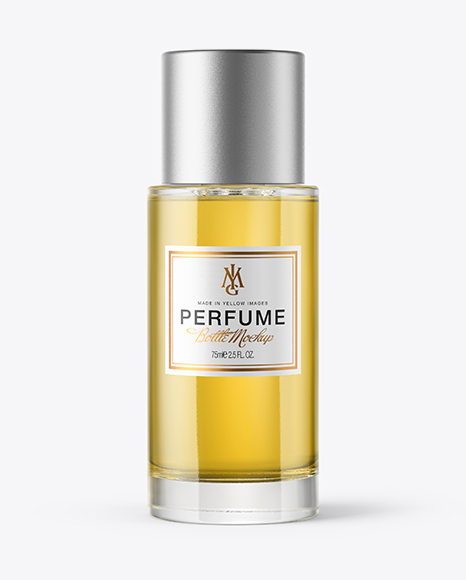 Glass Perfume Bottle Mockup