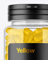 Clear Pills Bottle Mockup