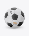 Leather Soccer Ball Mockup