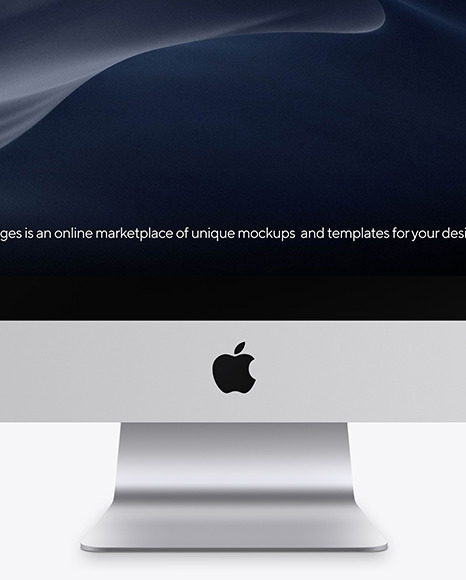 iMac Pro Silver Mockup