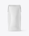 200ml Glossy Juice Carton Package Mockup
