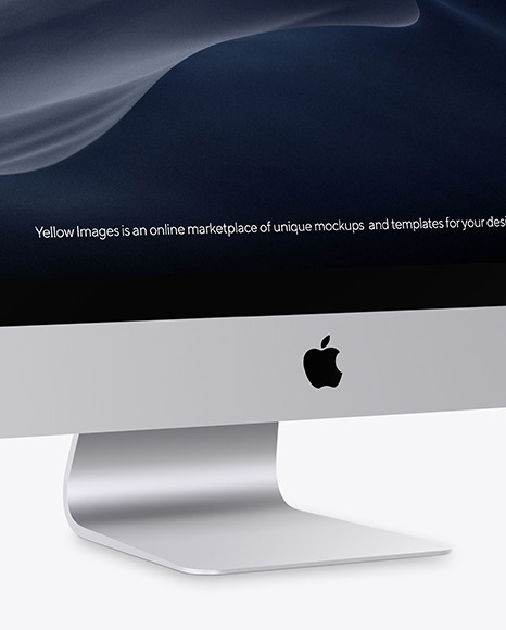 iMac Pro Silver Mockup