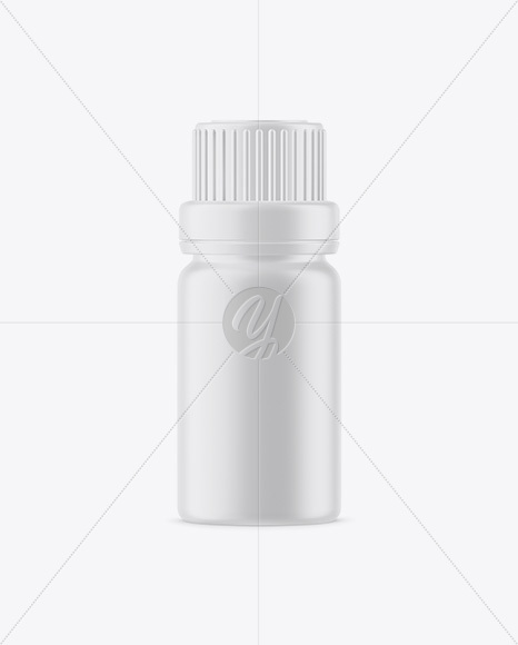 Matte Oil Bottle Mockup