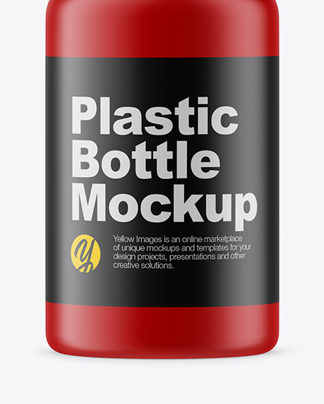 Matte Oil Bottle Mockup