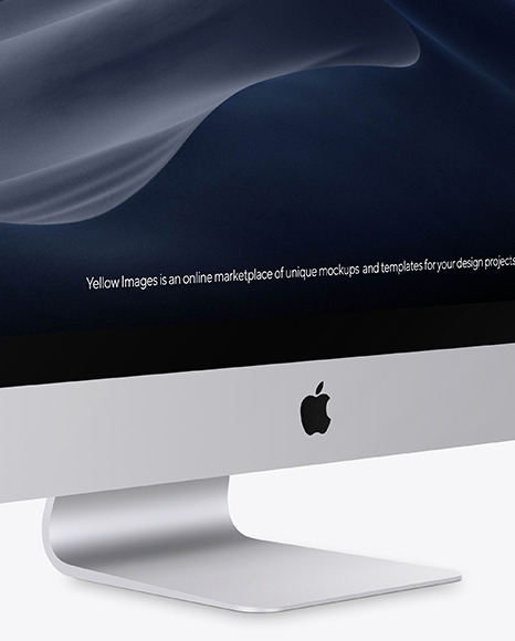 iMac Pro Silver Mockup