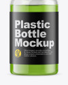 Clear Glass Oil Bottle Mockup