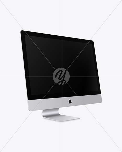 iMac Pro Silver Mockup