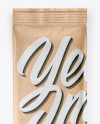 Kraft Sachet Stick Mockup