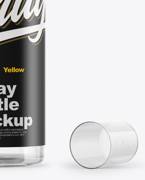 Spray Bottle Mockup