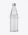 330ml Glass Water Bottle Mockup