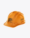 Matte Hard Hat Mockup - Halfside View