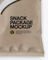 Kraft Snack Package Mockup