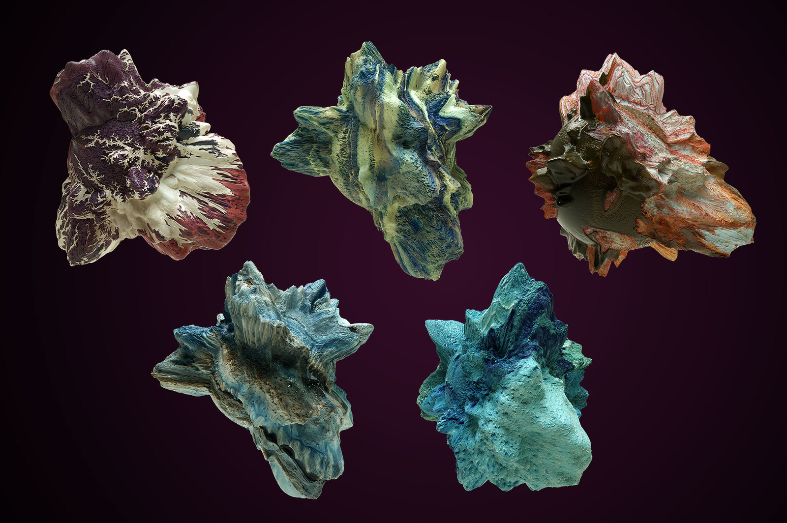 Tectonic: 10 Abstract 3D Shapes Tectonic: 10 Abstract 3D Shapes