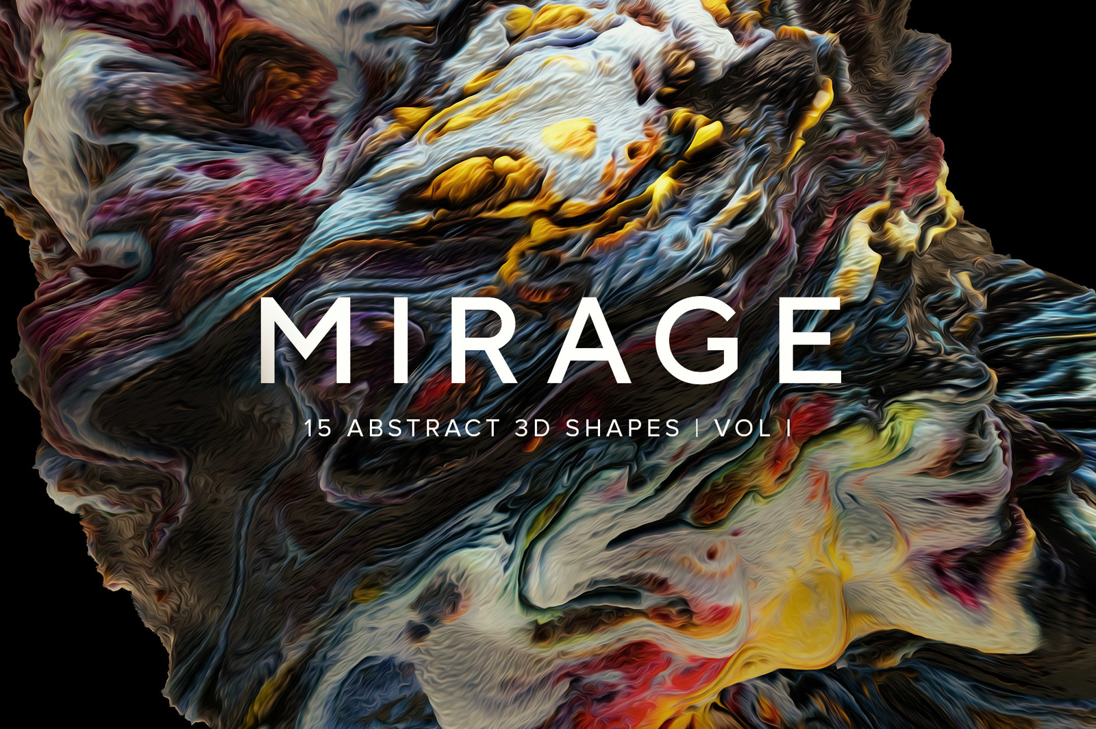 Mirage Vol.1: Abstract 3D Shapes