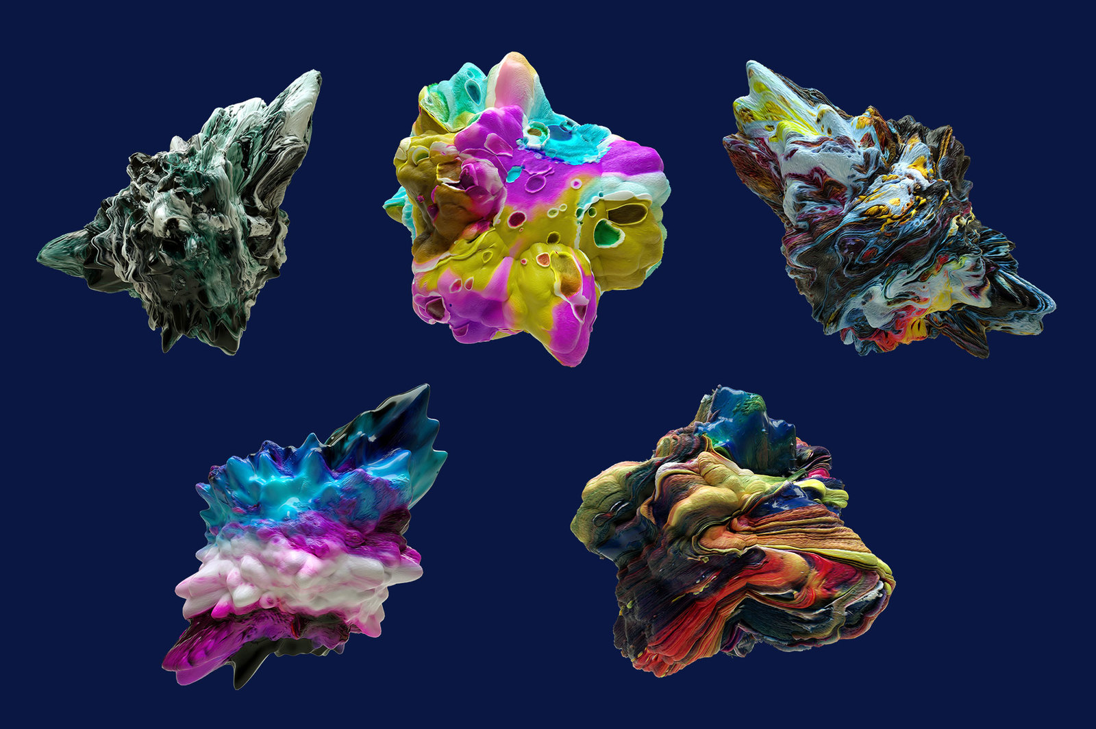 Mirage Vol.1: Abstract 3D Shapes