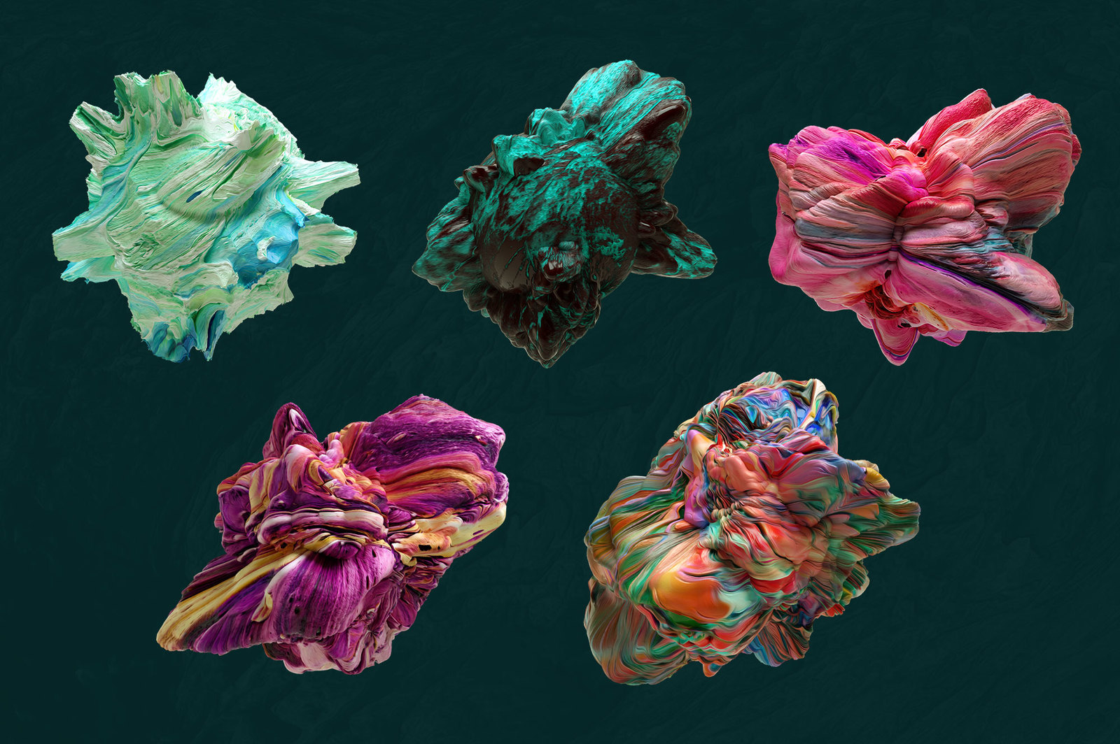 Mirage Vol.1: Abstract 3D Shapes