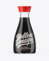 Soy Sauce Glass Bottle Mockup