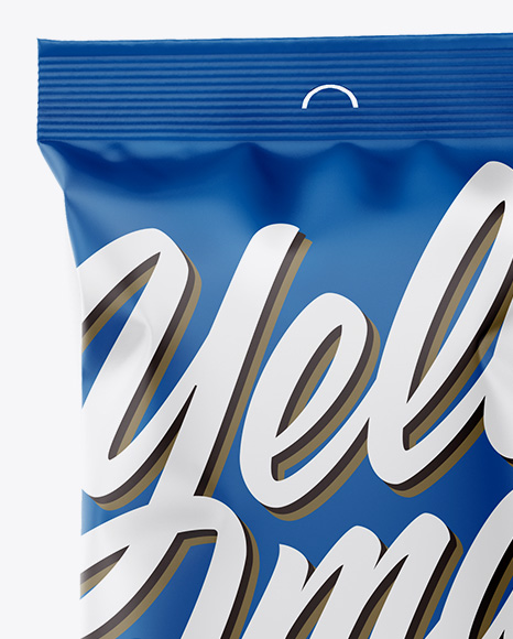 Matte Snack Package Mockup