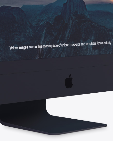 Clay iMac Pro Mockup