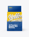 10 Pouches Display Box Mockup