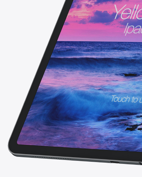 Ipad Pro with Pencil Mockup