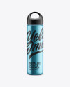 Metallic Bottle Mockup