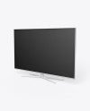 TV Mockup - Half Side View
