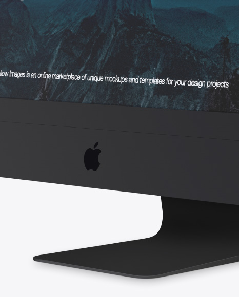 Clay iMac Pro Mockup