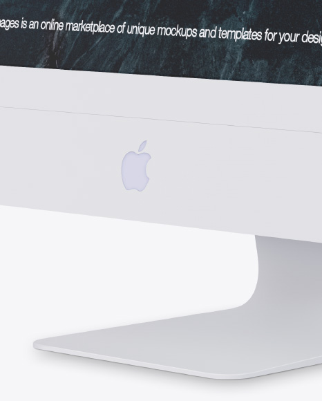 Clay iMac Pro Mockup