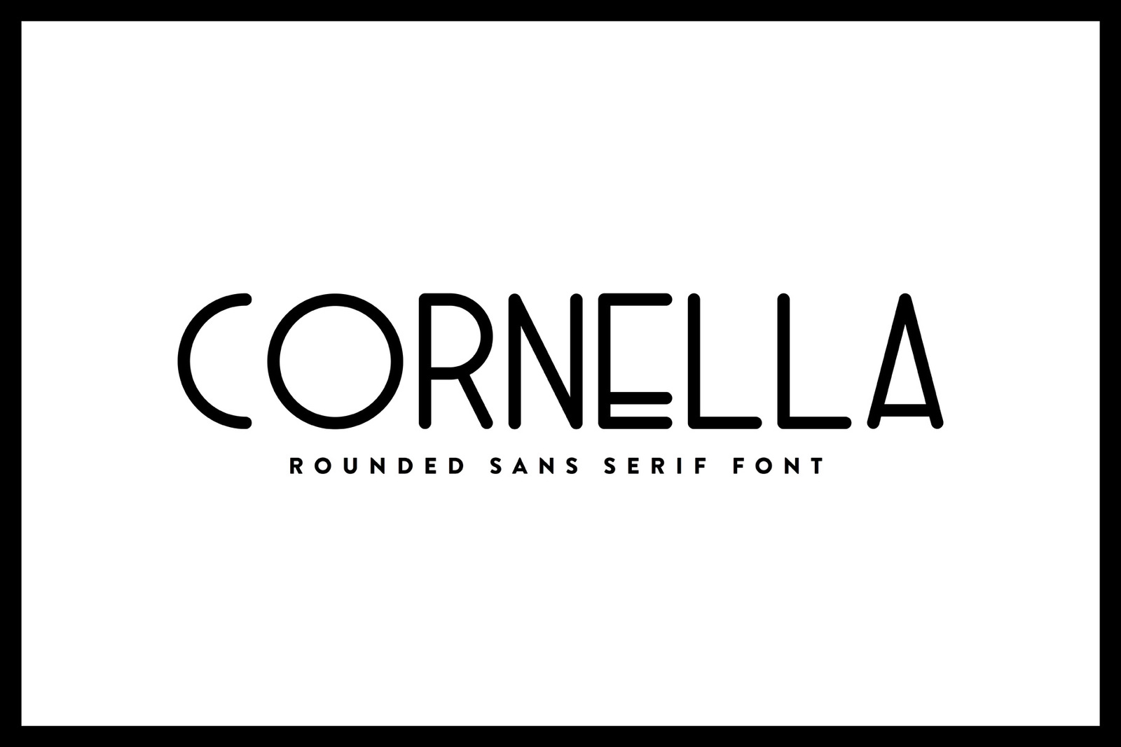 Cornella - Font Family